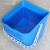安格清洁AG6565 塑料水桶25L颜色随机 商用物业方型清洁储水桶便携提水桶塑料桶