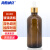 HKQS-145  分装瓶 实验室试液瓶 玻璃滴瓶螺口密封滴瓶 棕色100ml(1个) 玻璃精油瓶