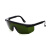 激光防护镜眼罩美容仪墨镜532nm护目镜打标机雕刻机切割1064nm A款 - 黑架墨绿镜片+眼镜袋