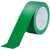 援邦 警示胶带 PVC地线贴地胶带 地面安全5S定位划线安全彩色警示胶带1卷装 绿色4.8cm*33m