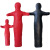 腾驰（CT） 安防用跆拳道假人消防演练假人形沙袋红色k012款高175cm重60kg