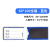磁性标签蓝色强磁力标签贴材料卡标识贴货架仓位物资库位标示分类材料卡 6*10cm 10个装
