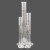 冰禹 BY-7005 加厚玻璃量筒 化学器材 化学实验室玻璃刻度量筒 10mL