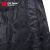 成楷科技 CKB-YX016 劳保加长雨衣成人男士 春亚纺布 一体式反光雨披防暴雨 黑色2XL码