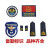坚弓适用于消防备勤服初级中级软肩章服饰标志领章硬肩标识标牌 肩章螺丝扣(2颗)