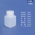澳翊 广口超密封分装瓶l塑料瓶定制 大口方瓶1000ML(半透明色)配套蓝盖