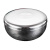 益美得 不锈钢留样盒食堂厨房取样盅调味盒收纳盒 大号盖碗（304材质） BQA11518