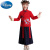 迪士尼（Disney）六一儿童节演出服中山装儿童国学服汉服男女童中国风书童古装小学 女孩红色 （头花+书简） 100cm