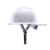 NEWBIES真玻璃钢安全帽 真FRP材质工地施工领导头盔煤矿工帽定制logo印字工业品 zx白色