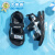 大黄蜂童鞋男童夏季凉鞋儿童软底运动沙滩鞋 D3323238117黑蓝31