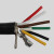 国标铜阻燃五六芯RVVP5 6 7芯*0.3 0.5 0.75屏蔽信号控制电缆线 5芯0.15平方(5米)