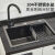 家易澳2024新款厨房橱柜理石台面厨房灶台一体柜整体橱柜厨房操作台家用 平面款 60CM