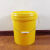 14升15升16升塑料螺旋桶加厚食品级塑料桶拧盖桶涂料桶水桶 16升食品桶（不带盖）透明