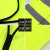 反光背心安全马甲工地交通定制logo夜间电力环卫工人荧光工作衣服 荧光黄-高亮光拉链加强款 XL