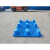 cy塑料托盘工厂仓库货物叉车塑胶货架栈板工业垫仓板防潮卡板定制 新料12米x12米加厚