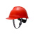 梅思安/MSA安全帽 工地头盔 新国标 建筑 领导 ABS加厚透气 防砸 穿刺 防震 红色 V-Gard超爱戴1顶 支持印字