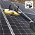 捷普仕 JD178 光伏电站清洗机太阳能门头招牌电动清洁刷 锂电双头5.5米