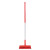 食安库 食品级清洁工具 地面清洁洗地刷套装 宽度300mm 红色 110984