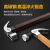 木井方（Mujingfang）羊角锤高碳钢铁锤锤子带磁性多用双叉拔钉器羊木柄圆头弯尾平面单叉13-OZ带磁性