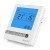伊莱科 电水地暖控制面板WiFi温度控制器触屏水暖温控器 按键款水地暖 EK8805HD-香槟金25A 