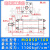 沃嘉定制适用轻型油缸MOB-50*50/100/150/200/250/300-FA液压缸模具拉杆式 MOB 50*100