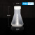 容量瓶锥形瓶平底烧瓶烧杯三角瓶塑料摇瓶实验室装液态类试剂溶液PP材质耐高温高透明度 带盖50ml