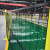 机器人车间隔离网仓库围栏车间围栏工厂安全设备围栏网围栏铁丝网 高端密孔12m高12m宽一网一柱