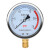 仪表不锈钢耐震压力表yn100油压液压表1.6mpa带油气压表 0-0.1MPA=1公斤 M20*1.5