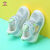 大嘴猴出口学步鞋耐用春秋款网面婴幼儿童鞋1-3岁透气儿童宝宝运动鞋 2059米色 16