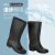 英玛仕（ENGMARSS）劳保雨鞋高筒防滑耐磨雨靴防水雨鞋 黑色 42码