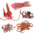 Oenux仿真章鱼乌贼海洋生物蝾螈海底动物模型世界儿童认知玩具摆件礼物 M-2788僧帽水母