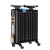 尺越 电热油汀取暖器 大功率3kw电暖器速热大面积对流加热器 黑色（宽13片）