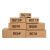 半高纸箱批发扁平长方形包装纸盒矮箱子快递箱发货打包箱 三层B楞 半高12/(13号)200个