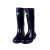 耐酸碱长筒胶靴 防腐蚀防化学品安全雨靴 资质全定制 长筒36CM长 36