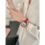 森匠适用苹手表表带iwatch7表带applewatch 表带苹3/4/5/6代se 【扣款小蛮腰】-热烈红 适用:Apple Watch(1/2/3代)38m