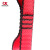 CAMNAL安坤空中瑜伽菊绳运动扁带伸展带户外菊花绳 红色1.5米