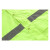 赫思迪格 反光雨衣套装 分体式劳保园林路政施工反光服 兰格绿175/XL HGJ-1443