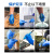 爱马斯(AMMEX)一次性丁腈手套100只小码耐酸碱实验室洗碗APFNCHD
