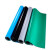 台垫防滑耐高温橡胶垫绿色胶皮桌布工作台垫实验室维修桌垫 亚光绿黑色0.4米*10米*2mm 分别