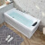 德国欧贝姿（OUBEIZI）浴缸家用清新亚克力泡澡池冲浪按摩恒温加热成人卫生间独立日式中小户型泡浴池 浴缸+五件套 1.2米