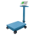 可移动工业商用地磅秤手推式地磅称重500公斤地磅秤1吨2吨电子秤 40X50CM 300公斤（不带轮子
