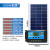 12v太阳能充电板50瓦24V电池板100W太阳能光伏发电板200w300W 100W多晶+10A控制器