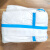 一次性连体防护服防水防油养殖场猪场日常防护工作服带帽防尘服 手套蓝色L码1盒(100只)
