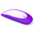 适用Apple苹果鼠标保护套magic mouse2二代无线蓝牙防摔硅胶收纳 紫色