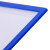 冰禹 加厚磁性文件保护套 透明透明PVC卡片袋 操作流程硬胶套 A3红色(10个/件) BYH-244