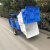 500L电动环卫保洁清运车手推车移动垃圾桶垃圾车配件桶体盖子 单桶