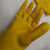 强龙牌 加厚 牛筋 耐用乳胶 厨房 防水清洁劳保工业手套 牛筋黄色60双 M