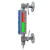 定制锅炉双色水位计接电红绿显水位计SSX49H-25锅炉水位表双色液位计 L=440