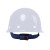 曼德锐安全帽工地男国标abs加厚透气夏施工玻璃钢头盔领导工程定制印字 豪华玻璃钢款（白色）（按钮）