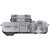 富士（FUJIFILM）X100V数码相机26.1MP X-Trans CMOS 4传感器高清4K视频 相机 银色